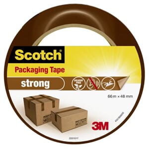 3M Pakketape Brun 48mmX66m