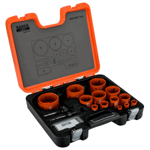 BAHCO Hullsag Sett Bim 16-83mm - 18 deler